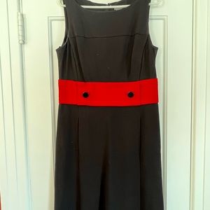 Ann Taylor color- blocked dress